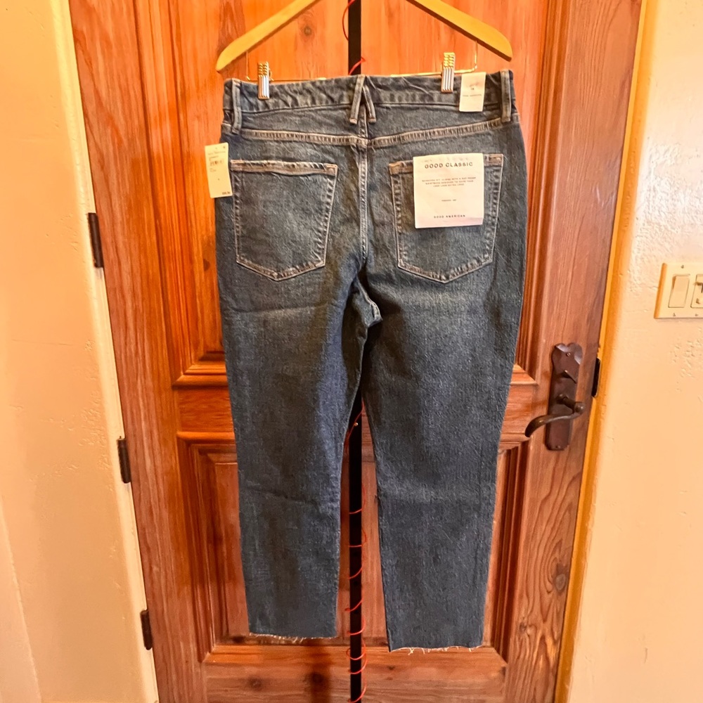 NWT Good American BLUE940  jeans Good Classic - Picture 7 of 8